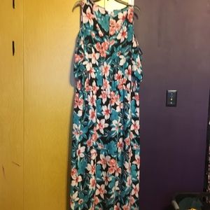 Floral maxi dress